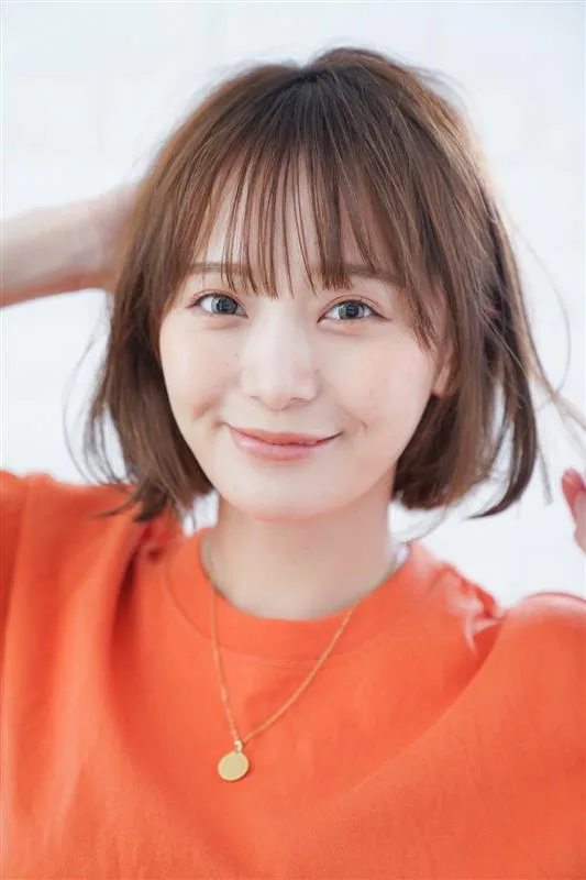 ひし形シルエットのボブスタイル
